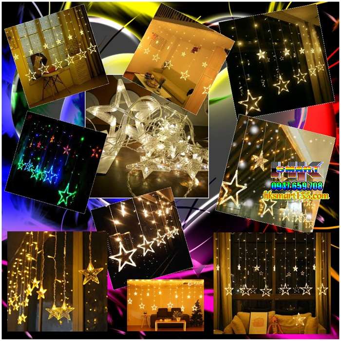 Dây đèn led mành trang trí