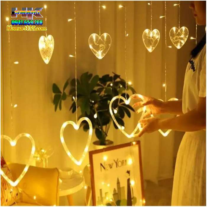 Dây đèn led mành trang trí