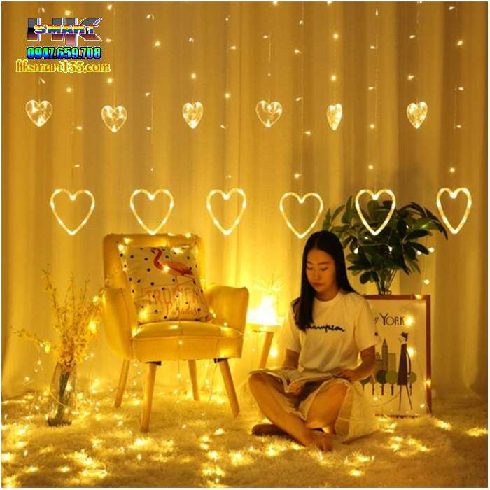Dây đèn led mành trang trí