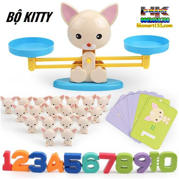 Bàn cân toán học PUPPY UP cho bé