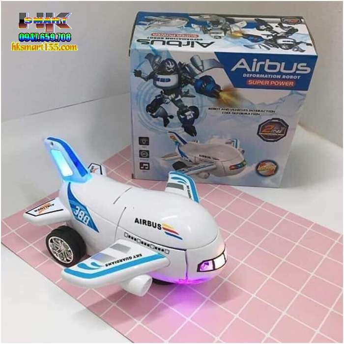 Máy bay robot biến hình Airbus 380