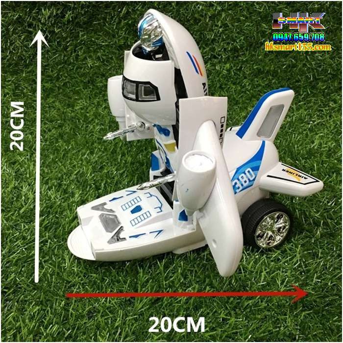 Máy bay robot biến hình Airbus 380