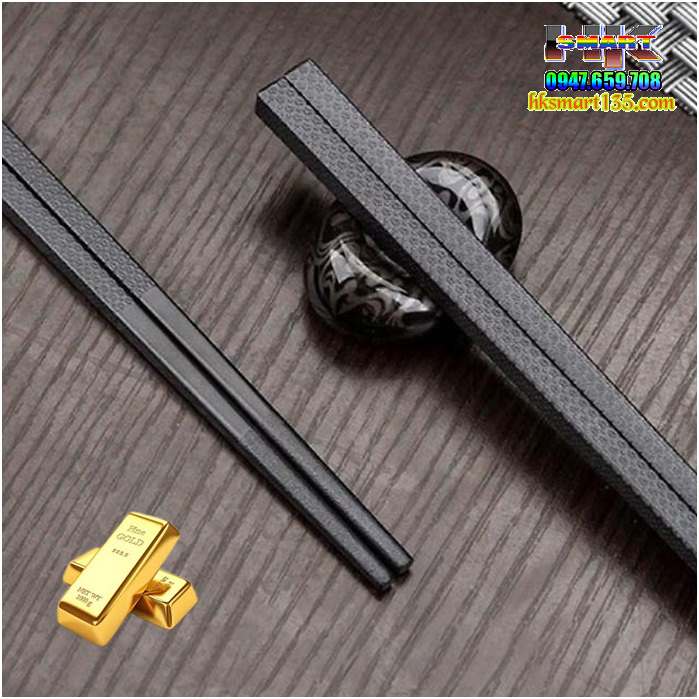 Bộ 10 đôi đũa hợp kim xuất Nhật