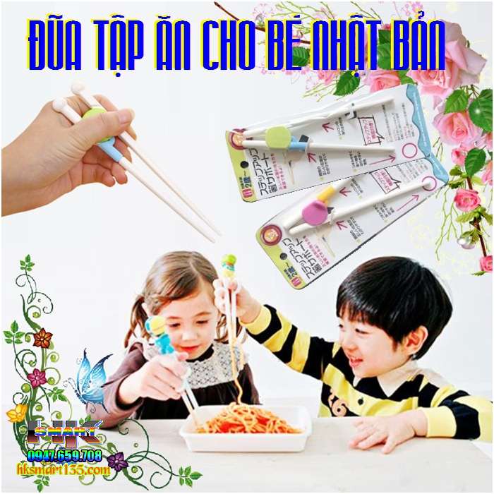 Đũa tập ăn cho bé Nhật Bản