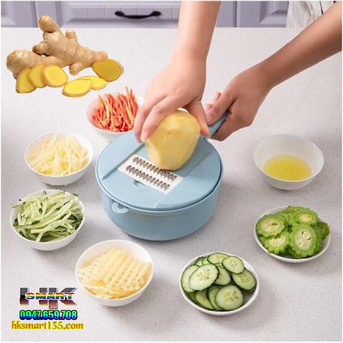 Dụng cụ bào sợi rau củ quả đa năng chất liệu lúa mạch