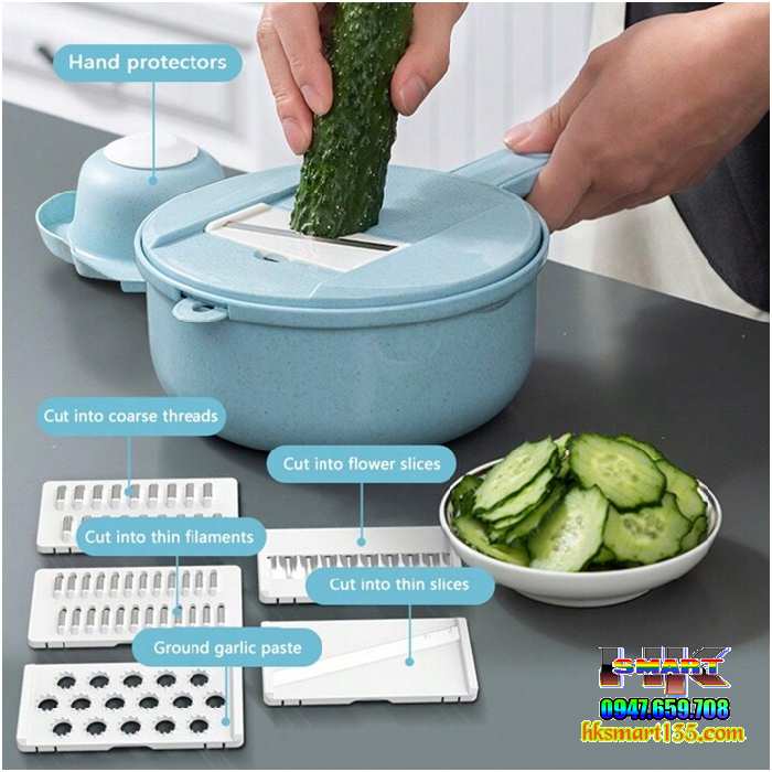 Dụng cụ bào sợi rau củ quả đa năng chất liệu lúa mạch