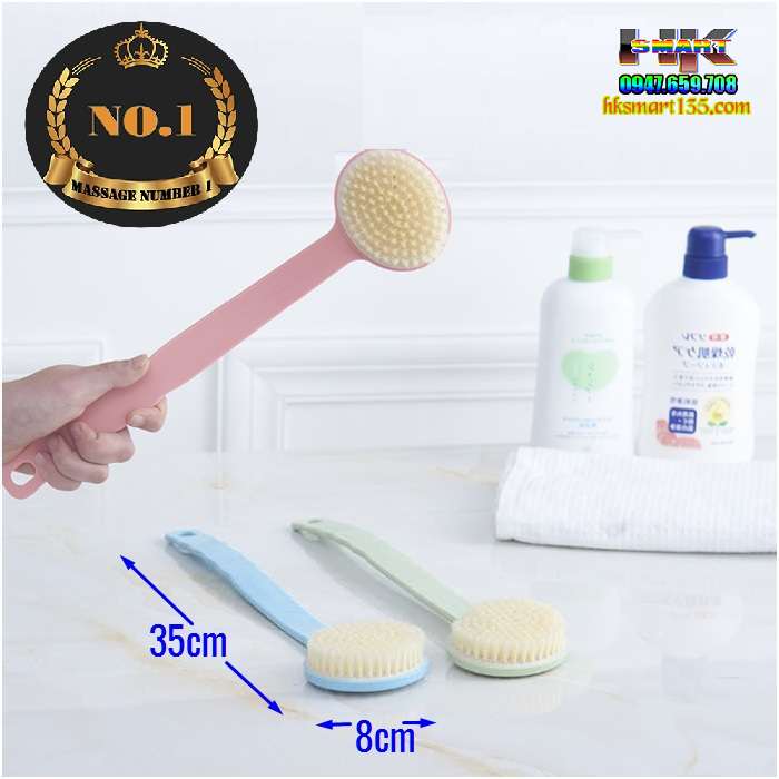 Bàn chải cọ và massage lưng Muji
