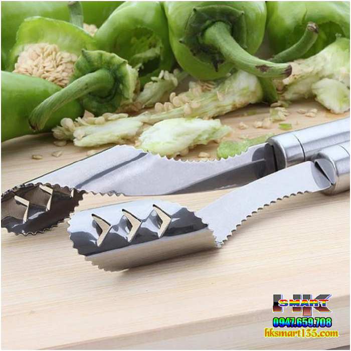 Dụng Cụ Inox Đa Năng Lấy Ruột Hạt Trái Cây Nhanh Chóng Tiện Lợi