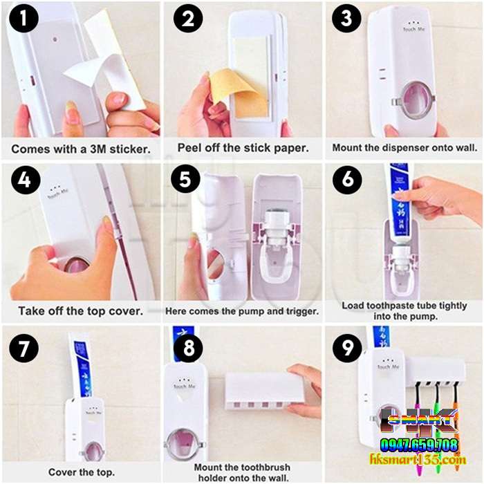 Dụng cụ lấy kem đánh răng Touch Me 4