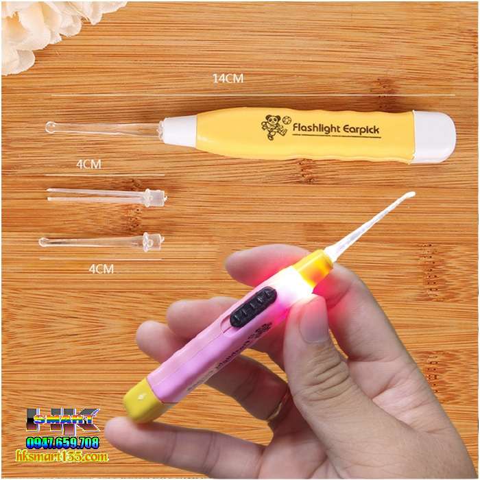 Dụng cụ lấy ráy tai có đèn Flashlight Earpick