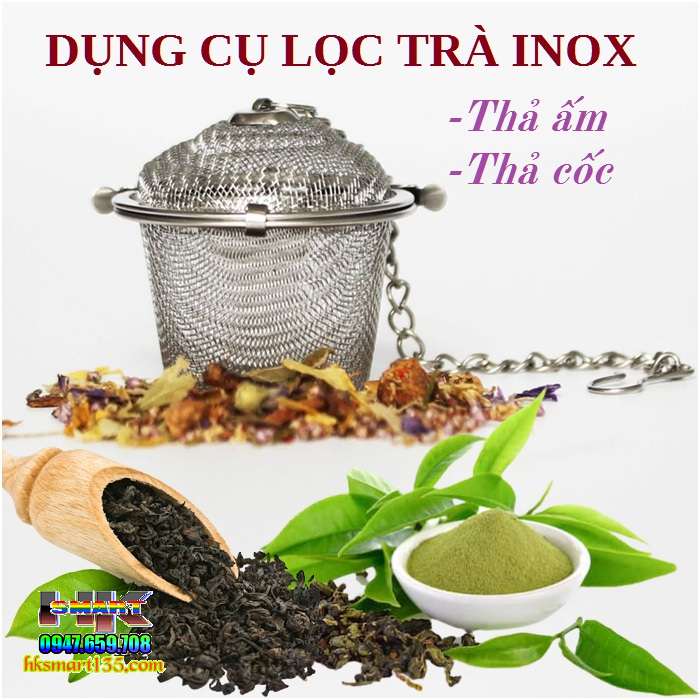 Dụng cụ lọc trà inox thông minh