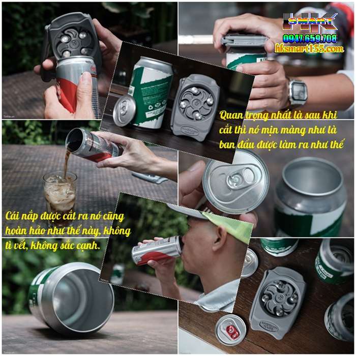Dụng cụ khui mở nắp lon- đồ hộp tiện dụng