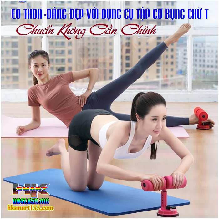 Dụng cụ tập thể dục- cơ bụng chữ T