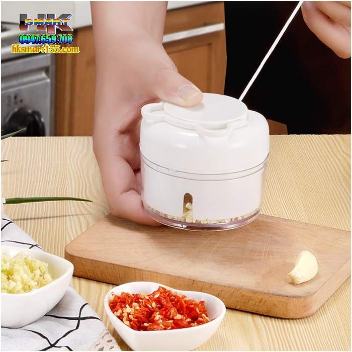 Dụng cụ xay tỏi ớt, củ quả đa năng