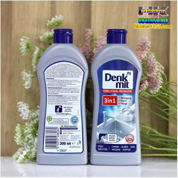 Dung dịch tẩy inox denkmit nhập khẩu đức