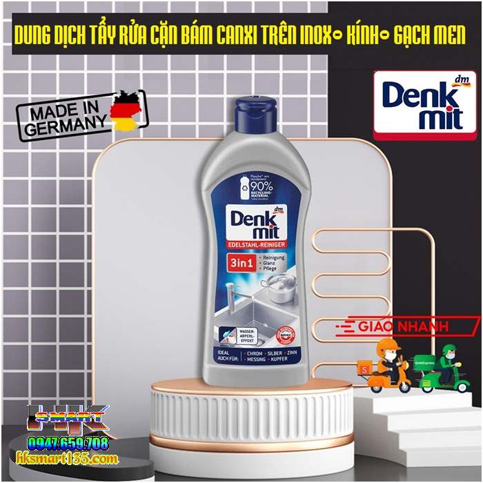 Dung dịch tẩy inox denkmit nhập khẩu đức