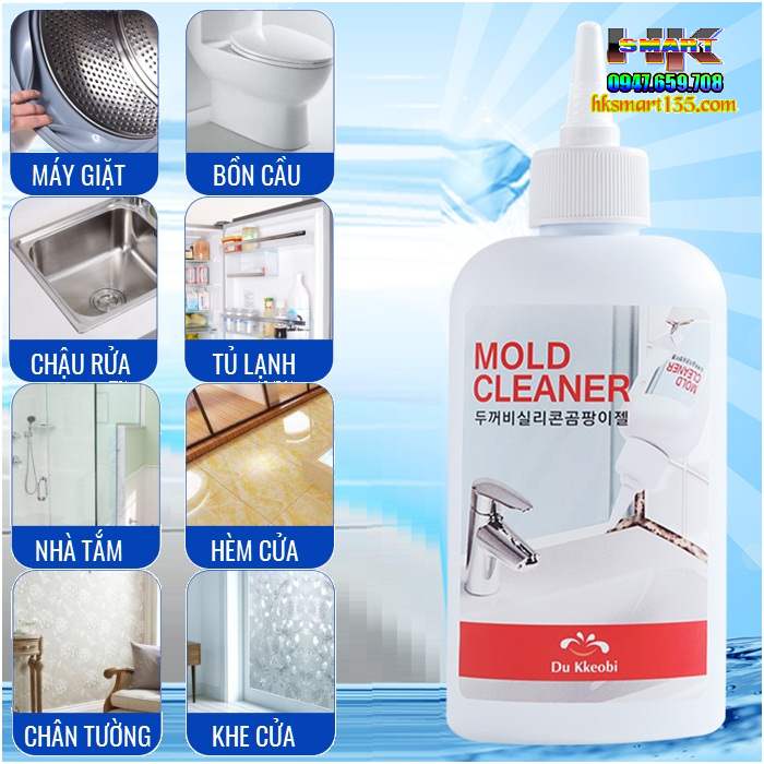 Chai Dung Dịch Gel Tẩy Mốc Hàn Quốc Mold Cleaner