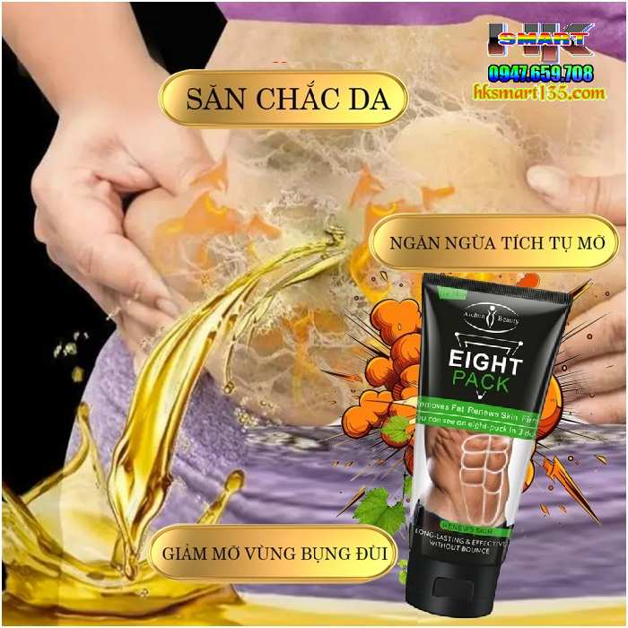 Eight Pack Aichun Beauty- Kem Đốt Mỡ Thừa Tăng Săn Chắc Cơ Bụng Cho Nam Nữ