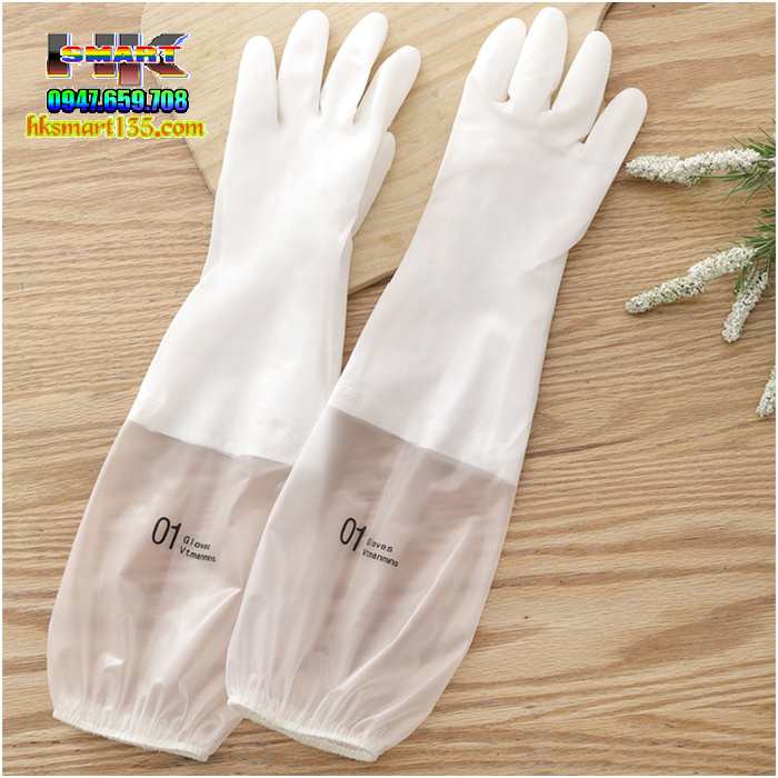 Găng tay cao su siêu dai đa năng chống cắt