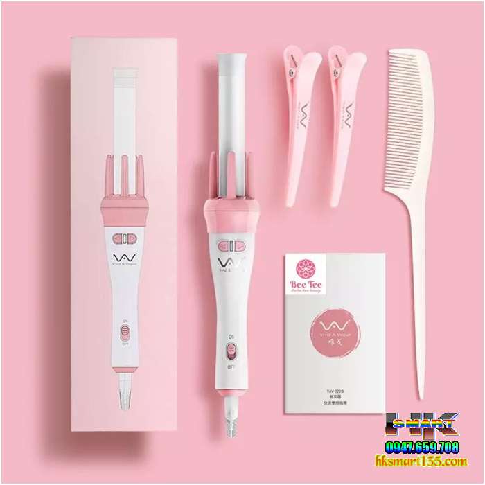 Gậy uốn xoăn xoay tự động 360 VIVID & VOGUE