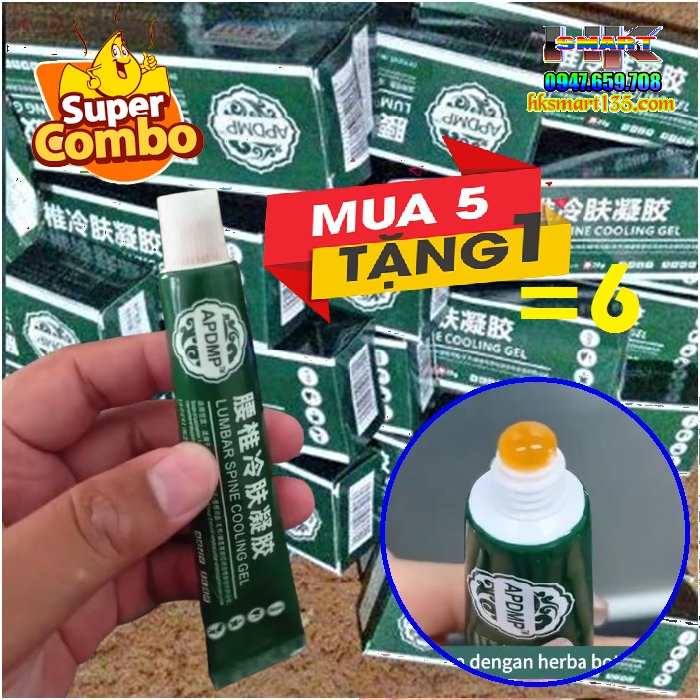Gel Nén Lạnh APDMP 20GR Xoa Bóp Giảm Đau Xương Khớp