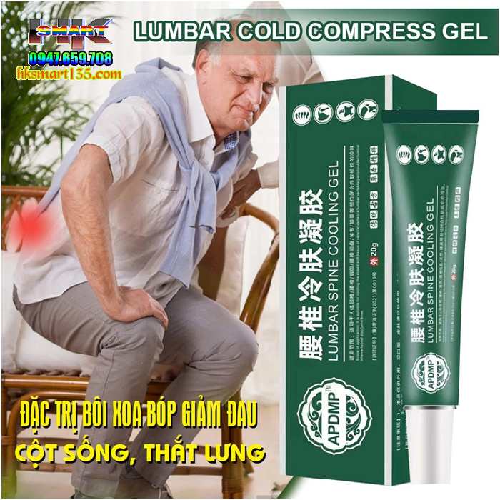 Gel Nén Lạnh APDMP 20GR Xoa Bóp Giảm Đau Xương Khớp