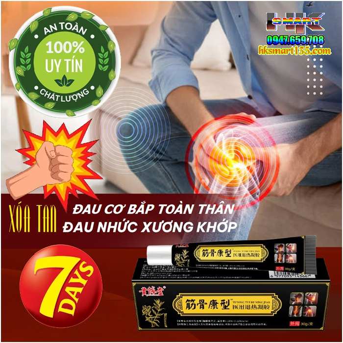 Gel Lạnh Nén Đặc Trị Bôi Xoa Bóp Giảm Đau Xương Khớp Cơ Bắp toàn Thân apdmp 20gr
