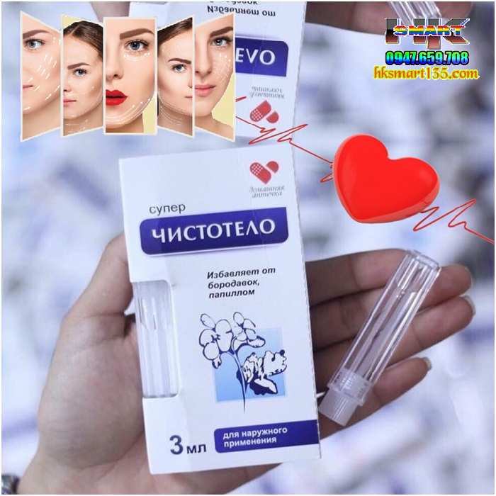 Gen tẩy nốt ruồi Dvelinil xuất xứ Nga chính hãng