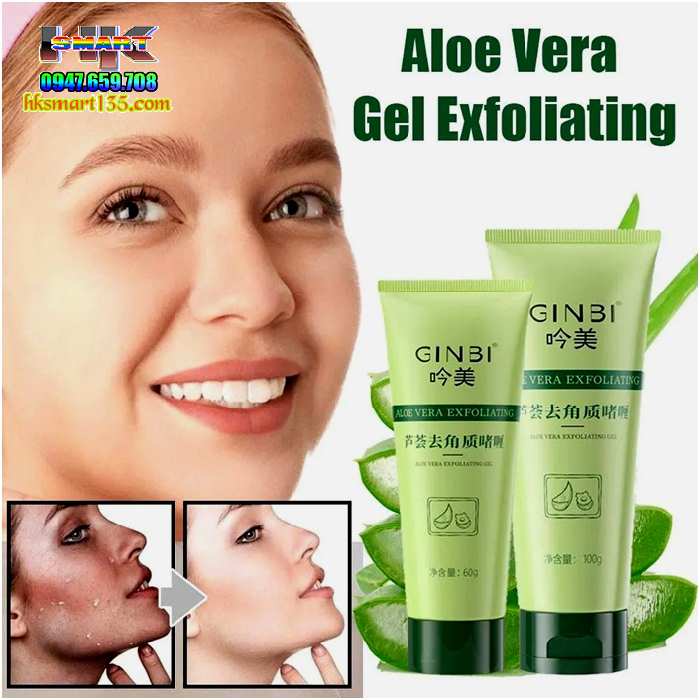 Tẩy Da Chết Nha Đam Aloe Vera Exfoliation Gel