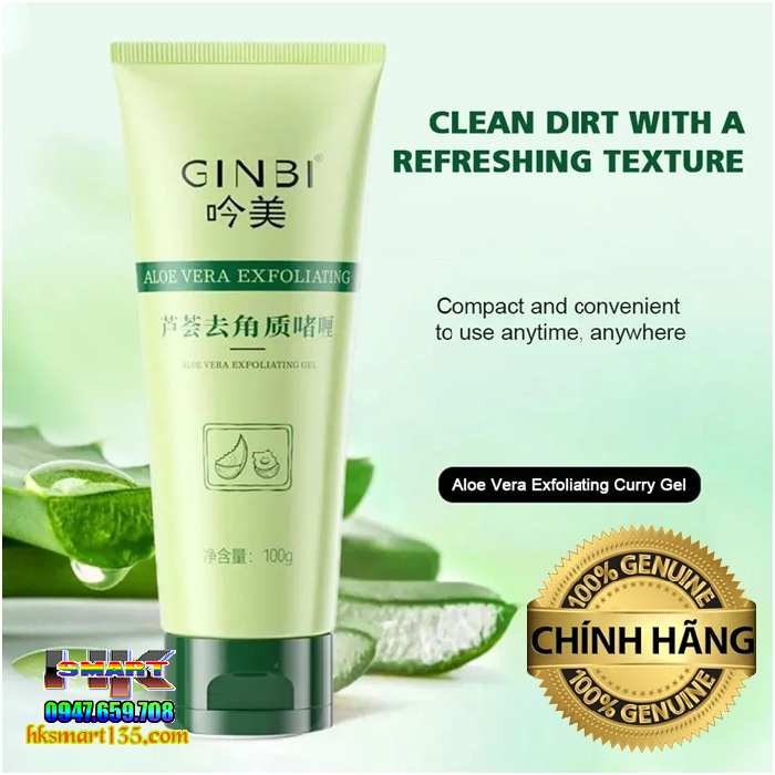 Tẩy Da Chết Nha Đam Aloe Vera Exfoliation Gel