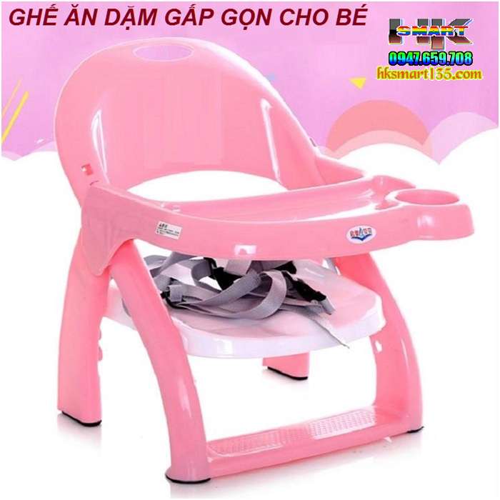 Ghế ăn dặm gấp gọn cho bé