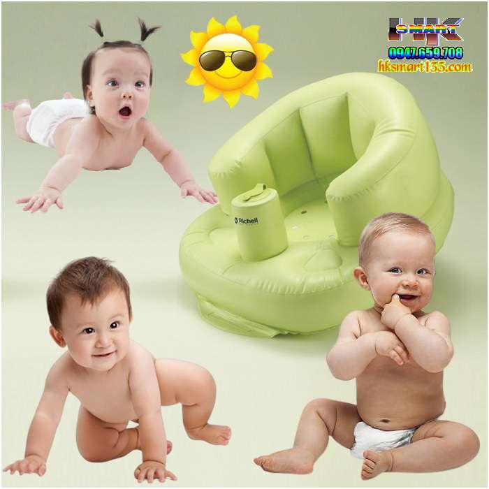 Ghế hơi tập ngồi cho bé