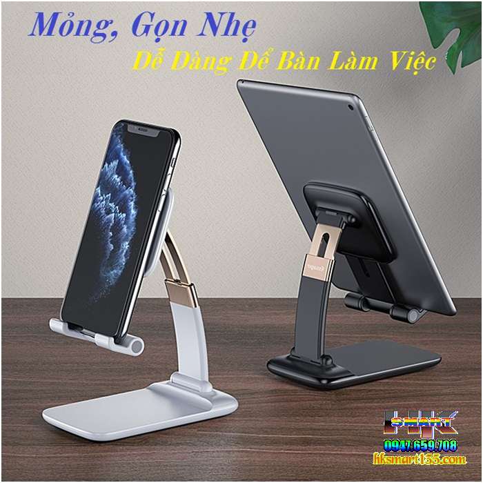 Giá đỡ điện thoại để bàn gấp gọn