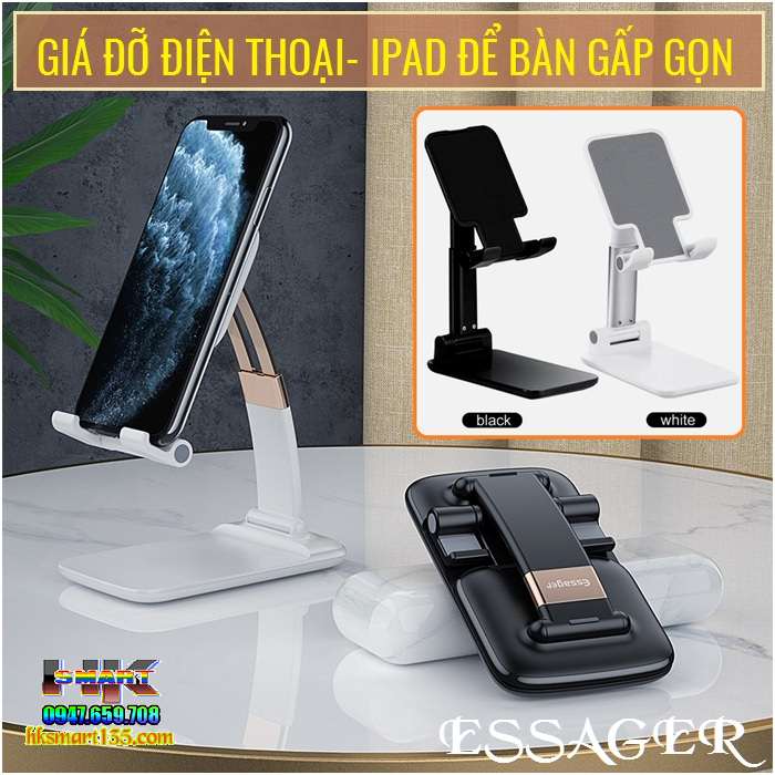 Giá đỡ điện thoại để bàn gấp gọn