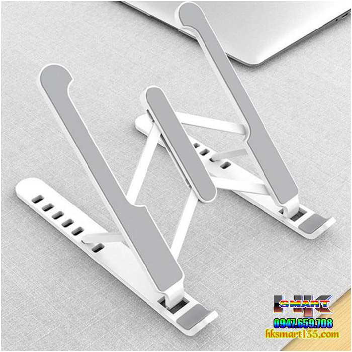 Giá đỡ laptop chất liệu nhựa giả hợp kim gấp gọn