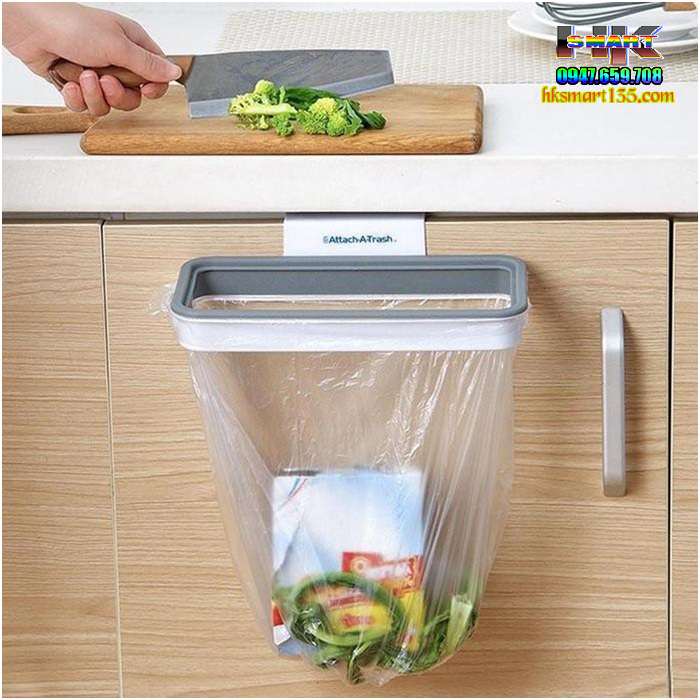 Giá treo túi rác thông minh Attach A Trash