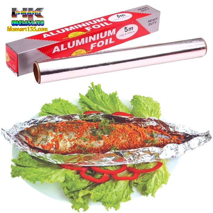 Giấy bạc bọc nướng thực phẩm Aluminium