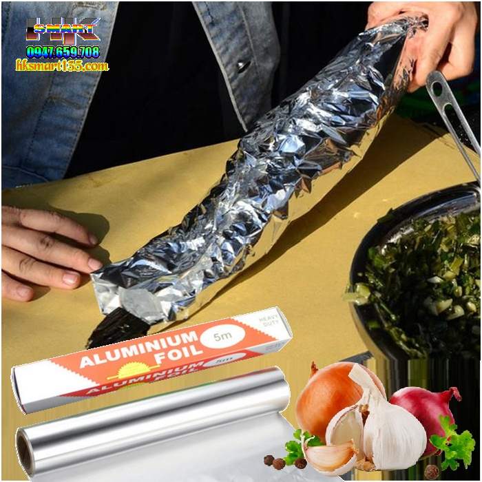 Giấy bạc bọc nướng thực phẩm Aluminium