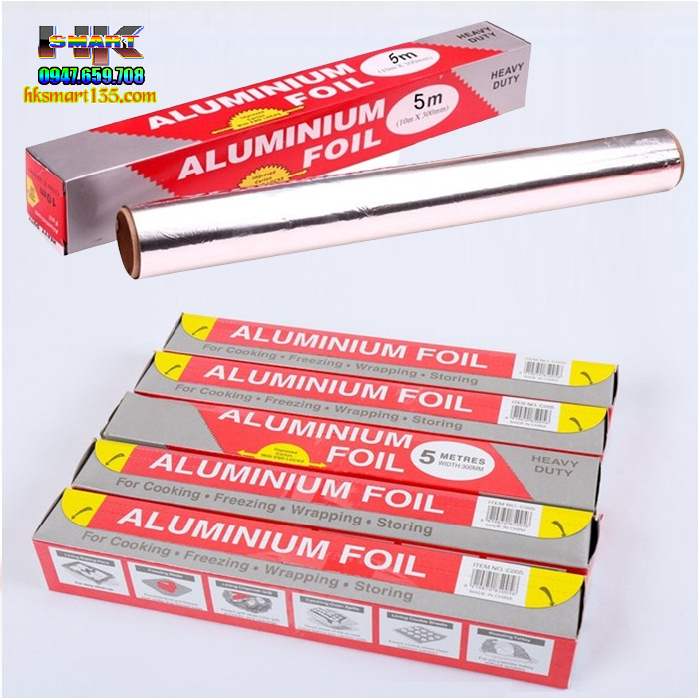 Giấy bạc bọc nướng thực phẩm Aluminium