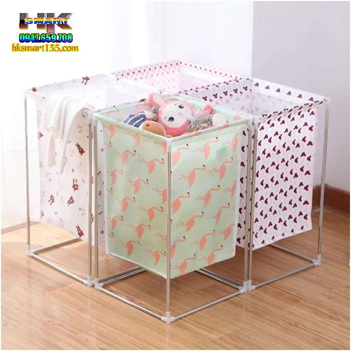 Giỏ đựng đồ đa năng khung bằng thép