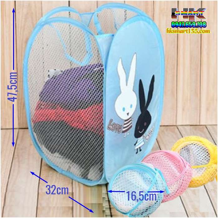 Giỏ lưới đựng đồ gấp gọn đa năng