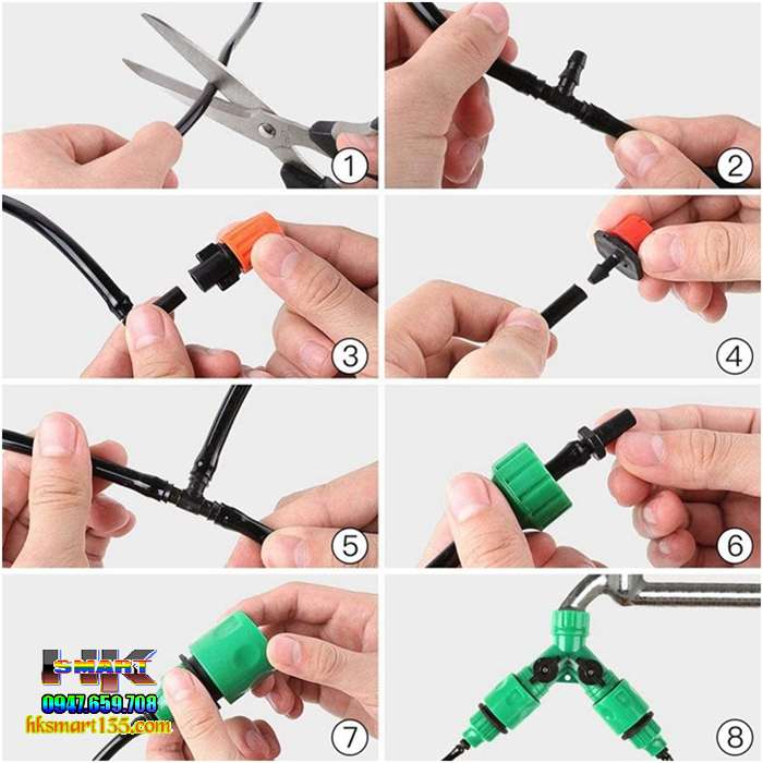 Bộ Giàn Phun Tưới Thông Minh