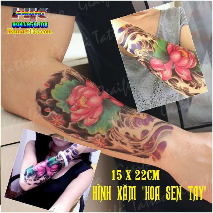 Hình Xăm Dán Tattoo Size To Cực Ngầu Gây Phát Sốt Cho Giới Trẻ