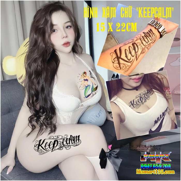 Hình Xăm Dán Tattoo Size To Cực Ngầu Gây Phát Sốt Cho Giới Trẻ