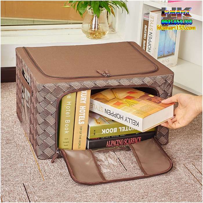 Tủ Vải Khung Thép Đựng Đồ Living Box Đa Năng
