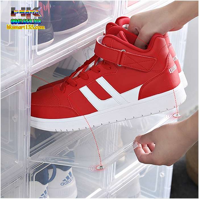 Hộp đựng giầy dép nhựa trong suốt