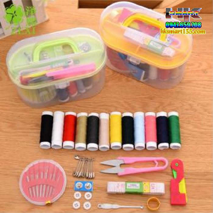 hộp đựng kim chỉ đa năng 55 món tiện ích