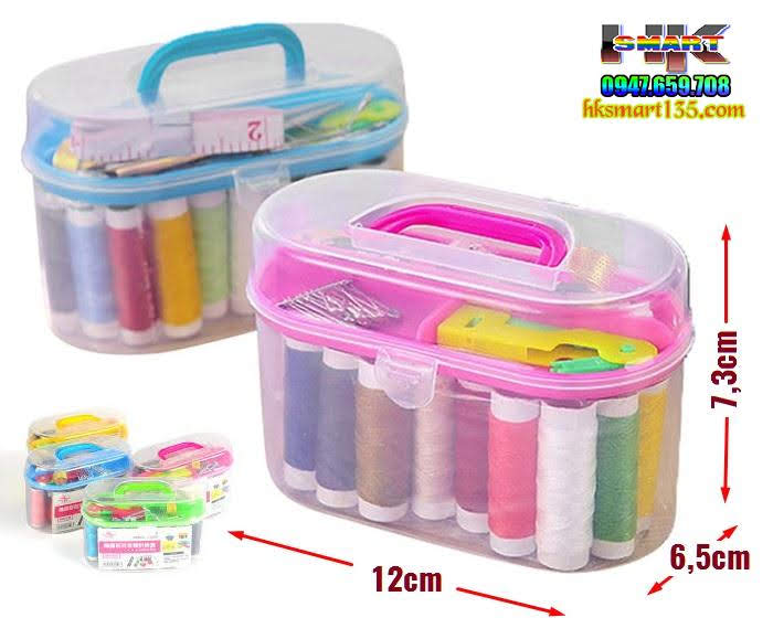 hộp đựng kim chỉ đa năng 55 món tiện ích