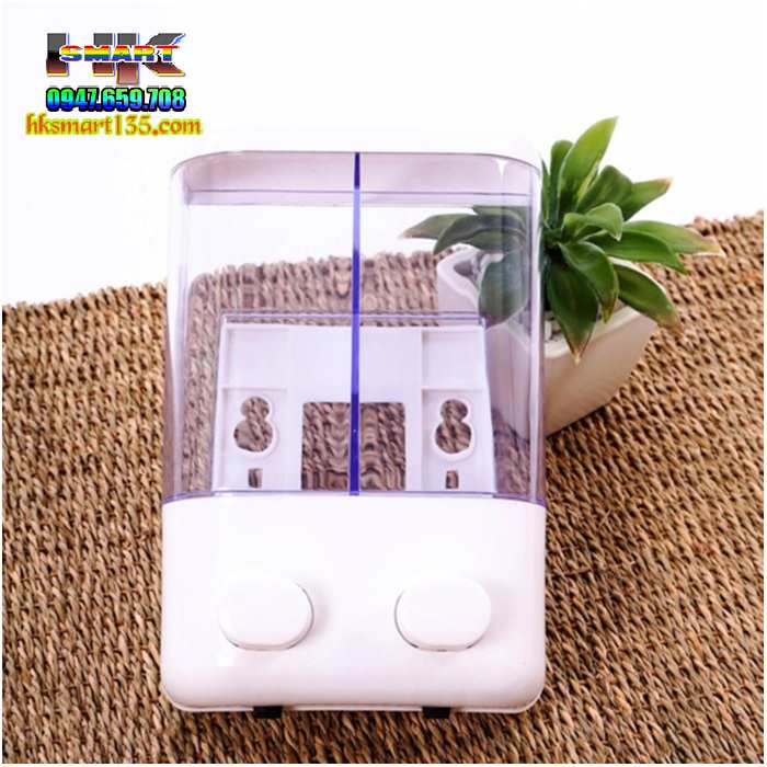 Hộp đựng nước rửa tay loại 2 ngăn