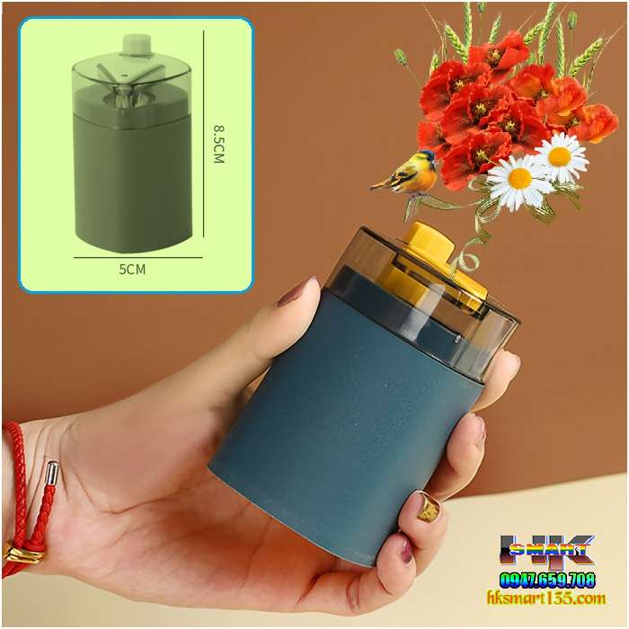 Hộp lọ đựng tăm xỉa răng tự động thông minh